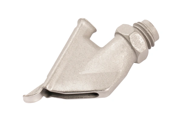 насадка для сварки треугольным прутком 7 х 5 мм с прихваточным клином навинчиваемая