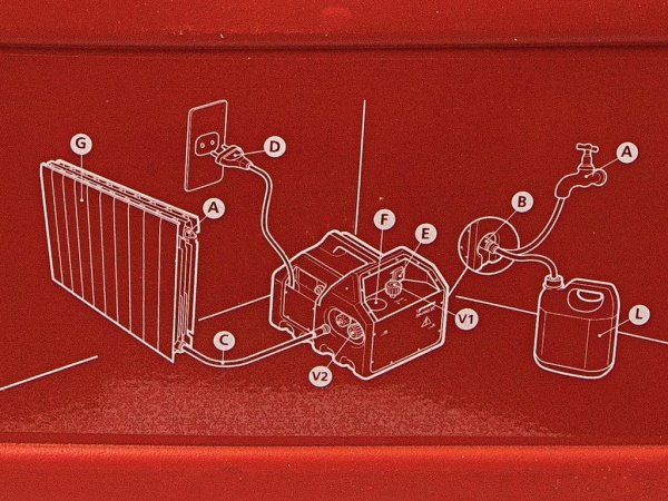 электрический насос для испытаний rp pro 3 (рп про 3)