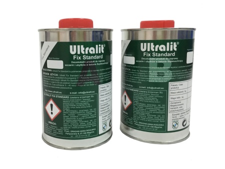Ремонтный полимер на основе поликарбамида ULTRALIT FIX STANDARD (A 5L + B 5L) 10L   ремонтный полимер на основе поликарбамида ultralit fix standard (a 5l + b 5l) 10l