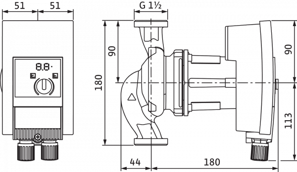 yonos maxo 25/0.5-10 pn10