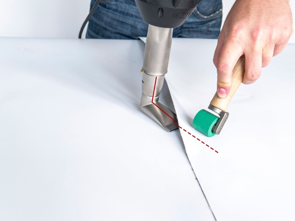 насадка щелевая 40 x 2 мм изогнутая на 90° (посадочный диаметр ø 32 мм)