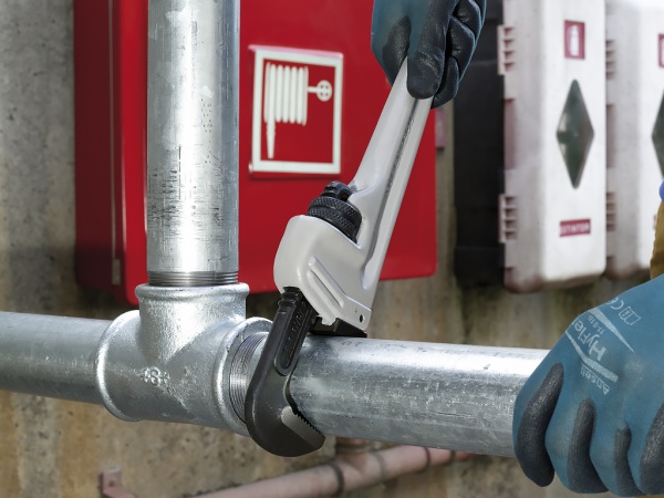 алюминиевый трубный ключ aludur 36' (алюдур)