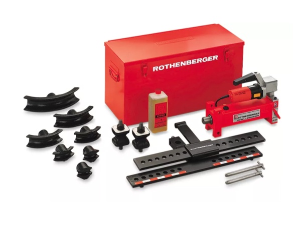 электрогидравлический трубогиб robull тип me с открытой рамой и принадлежностями 3/8 - 2' (робулл)