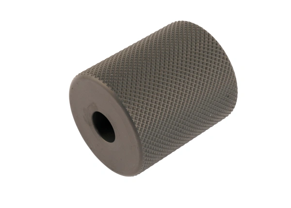 прижимной ролик 40 мм стальной с диагональными острыми зубьями для unidrive 500