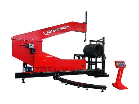 ленточнопильный станок для резки пластиковых труб r1200b