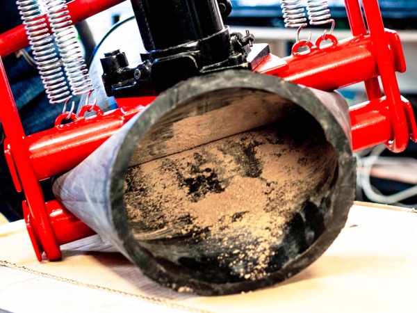 передавливатель ручной гидравлический для полиэтиленовых труб диаметром от 160 до 225 мм