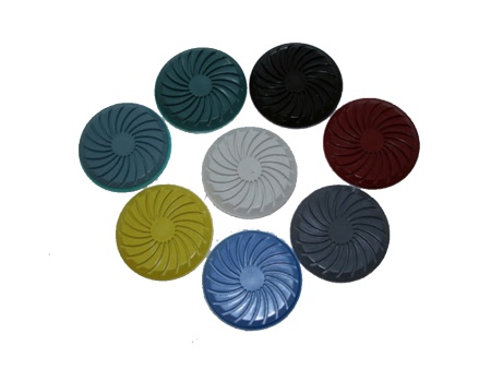 спиральный полировочный пад для камня (мрамор травертин) на смоляной связке / d 76 / grit 8500