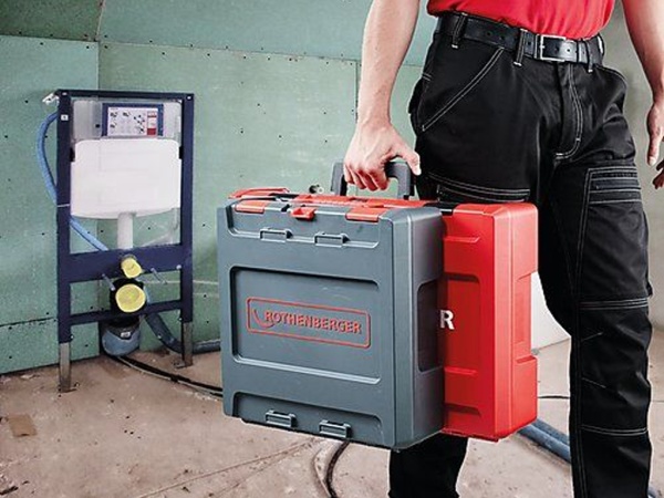 чемодан rocase 6414, красный, 590 х 390 х 140 мм, без вкладыша