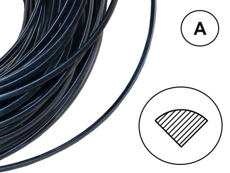 сварочный пруток пу 5,7х3,7мм черный