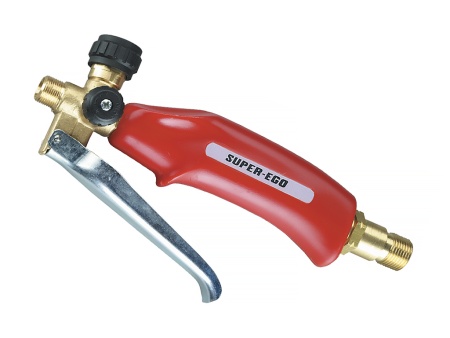 рукоятка пропановой горелки, соединение для сопел резьбовое м14 х 1, удлиненный курок