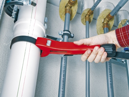 автоматический ремешковый ключ для пластиковых труб easygrip 3/4 - 6' (изи грип)