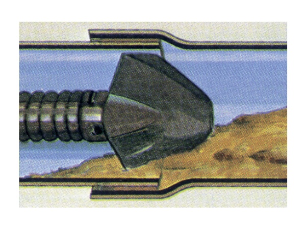пикообразный скребок с муфтой 22 мм