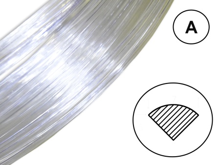 сварочный пруток пвх-н (твердый) 5,7х3,7мм прозрачный