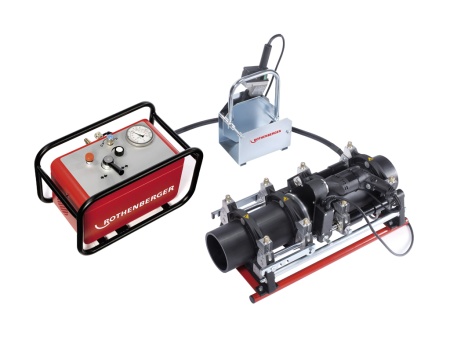 стыковая сварочная машина с гидравлическим приводом roweld p 160 b professional