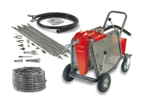 механическая прочистная машина r 140 b (с комплектом штанг и насадок)