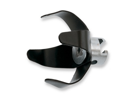 двойной гладкий вильчатый скребок с муфтой 16 мм