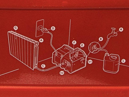 электрический насос для испытаний rp pro 3 (рп про 3)