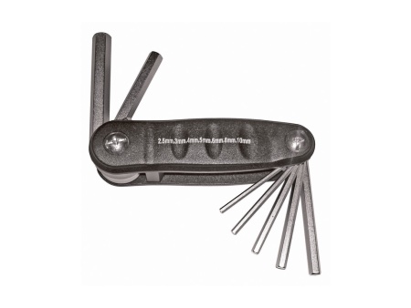 торцовые внутренние ключи 1,5 - 6 мм, 7 штук