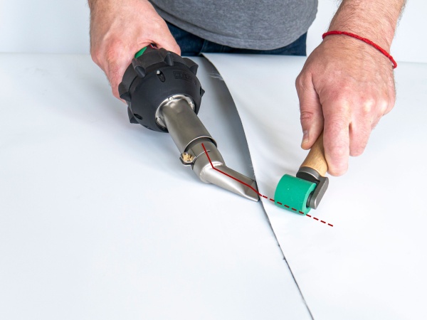 насадка щелевая 30 x 2 мм изогнутая на 45° (посадочный диаметр ø 32 мм)