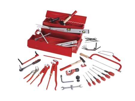 набор инструмента из 50 предметов в металлическом ящике