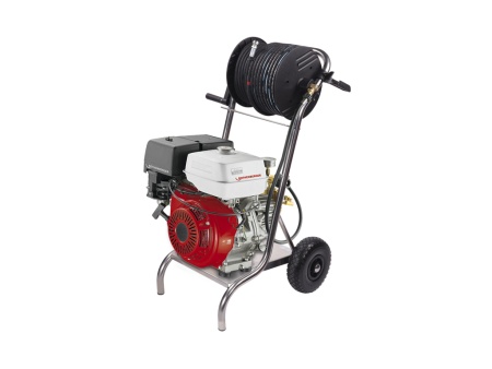 гидродинамическая прочистная машина hd 19/180b с бензиновым двигателем