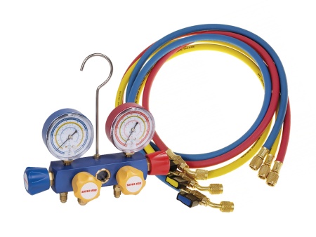 набор с 4-х позиционным манометрическим коллектором sego kit manfl 5/16” sae для r32, r410a