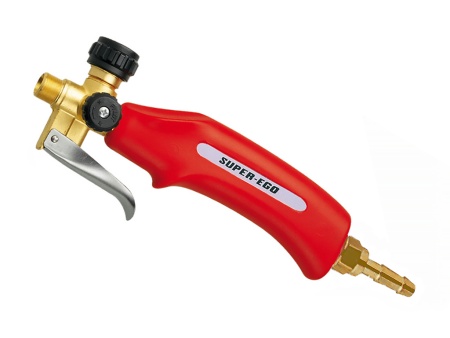 рукоятка пропановой горелки, соединение для сопел резьбовое м14 х 1, с курком и газовым регулятором