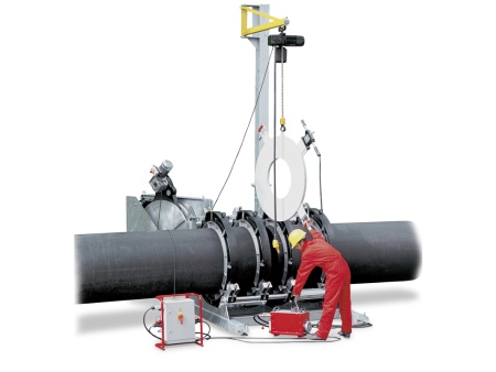 стыковая сварочная машина с гидравлическим приводом roweld p800 b3