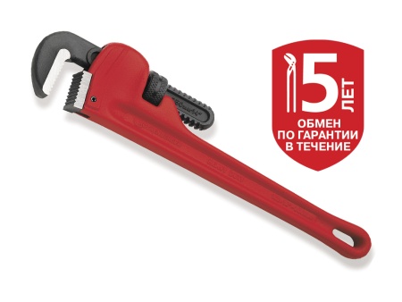 прямой трубный ключ heavy duty d 1', l 8' (хэви дьюти)