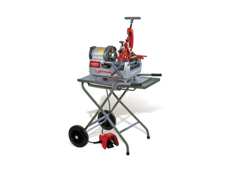 резьбонарезной станок ropower 50 r (ропауэр) до 2' bspt r/bspp с тележкой.