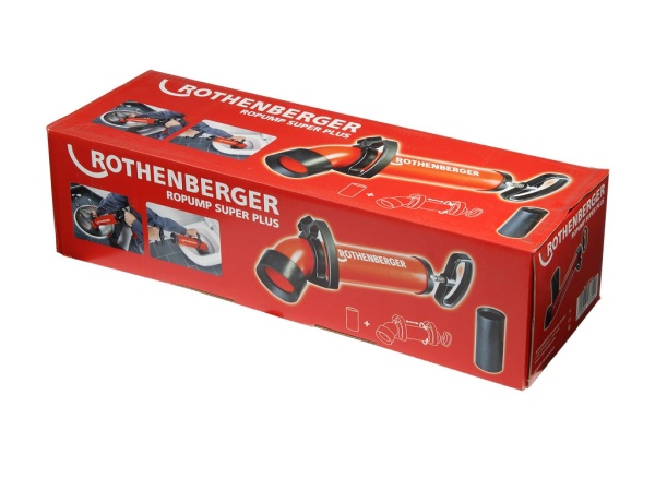 профессиональный пневматический вантуз ropump super plus (ропамп супер плюс)