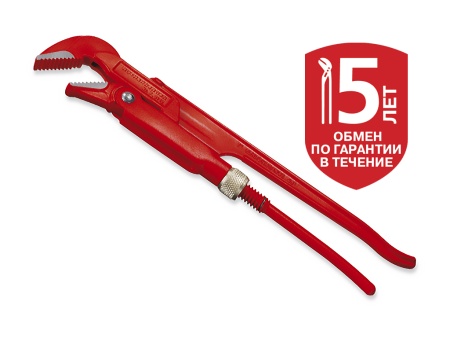 трубный газовый ключ 45 град. d 1/2', l 10'