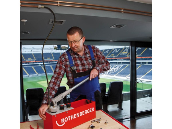 ручной опрессовочный насос rp 50-s inox (рп 50 с инокс)