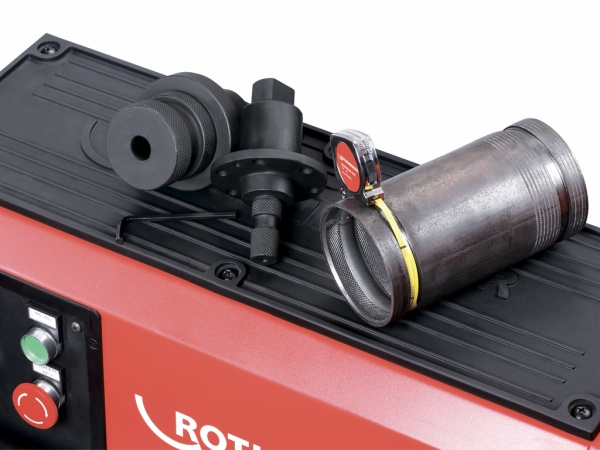 электрогидравлический станок для накатывания желобков на стальных трубах rogroover 1 - 12" (рогрувер)