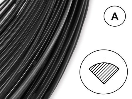 сварочный пруток пп 5,7х3,7мм черный