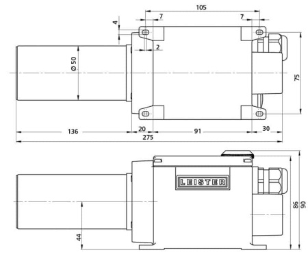 воздухонагреватель lhs 41l system 400v 4.4kw