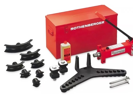 ручной гидравлический трубогиб robull тип e с открытой рамой и принадлежностями 3/8 - 2' (робулл)