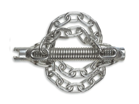 цепная насадка без кольца с гладкой цепью муфтой 16 мм / диаметр насадки 40 мм / с 4 цепями