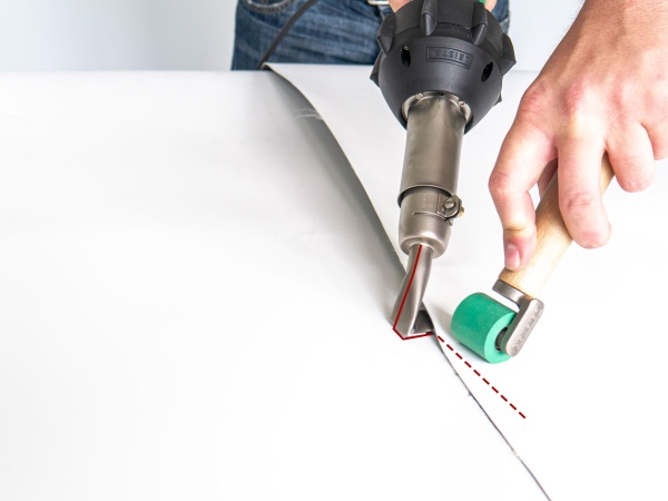 насадка щелевая 18 x 3 мм правая, (посадочный диаметр ø 32 мм)