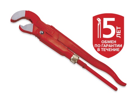 газовый ключ super s с губками 45 град. d 1/2', l 10'