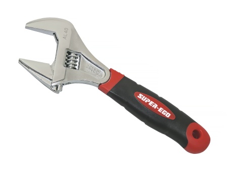 разводной гаечный ключ с широким раскрытием l 10', d 52 мм