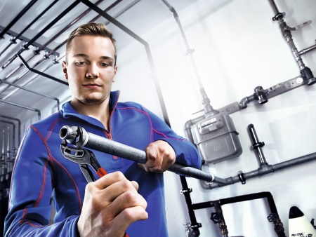 универсальные клещи rogrip f 10' 1k c пластиковыми ручками (рогрип)