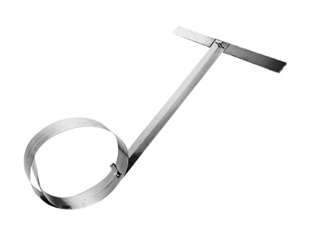 линейка с упорной планкой, 410*8 см