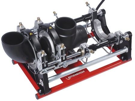 стыковая сварочная машина с гидралическим приводом roweld p250 premium cnc va