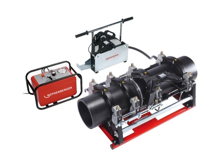 стыковая сварочная машина с гидравлическим приводом roweld p 250 b professional