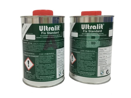 ремонтный полимер на основе поликарбамида ultralit fix standard. 2l kits (a+b)