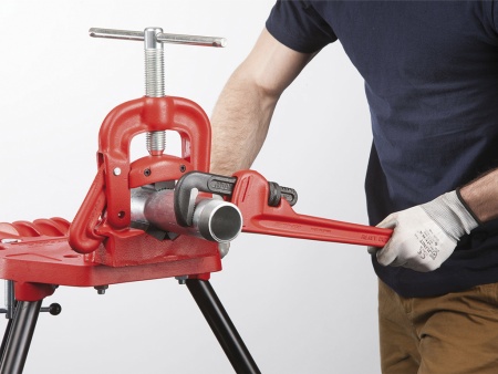 прямой трубный ключ heavy duty d 2,1/2', l 18' (хэви дьюти)