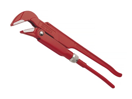 газовый ключ с губками под 45 град. d 1,1/2'