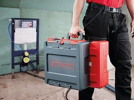 чемодан rocase 6414, красный, 590 х 390 х 140 мм, без вкладыша