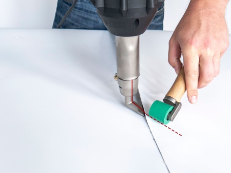 насадка щелевая 20 x 2 мм изогнутая на 90° (посадочный диаметр ø 32 мм)